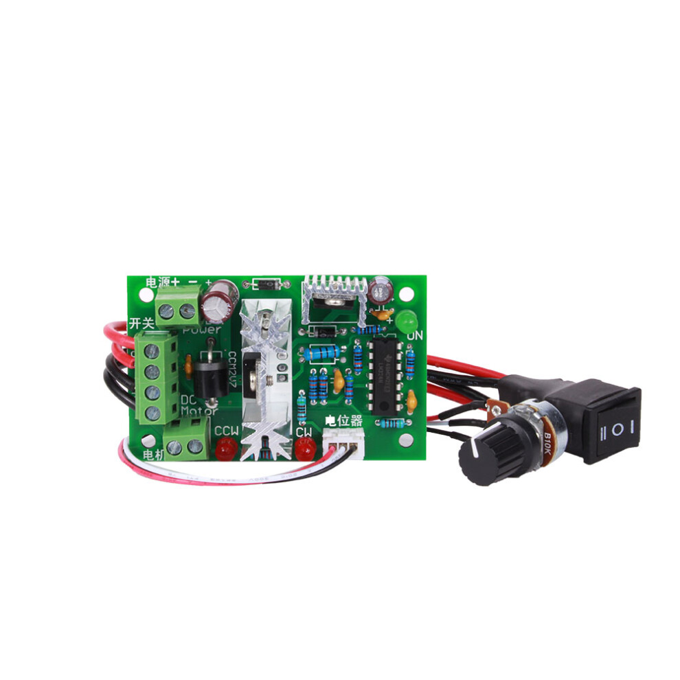 Motor Speed Regulator Adjustable Speed Controller Reversing Switch Pulse Width Pwm High Conversion Efficiency Brush Motor Speed Controller Wide 9159805542046