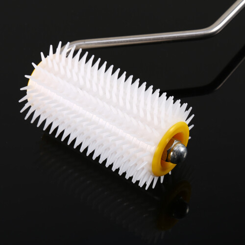Uncapping Tool For Beekeeping, Durable Plastic And Steel Construction Needle Roller With Reusable Honey Extractor Features, Easy Honey Extraction 2