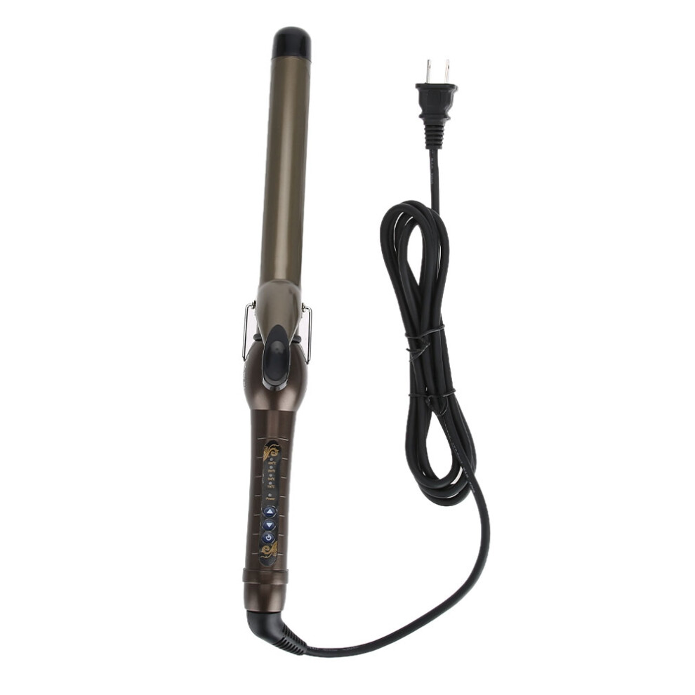 Curl Longevity Enhancing Hair Iron With Uniform Temperature Distribution LCD Display Precision Control And Anti Scald Design For Safe And Efficient