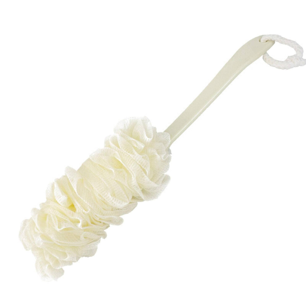 Bath Back Scrubber Long Handle Bath Brush for Shower Gentle Exfoliation Easy Hang Dry