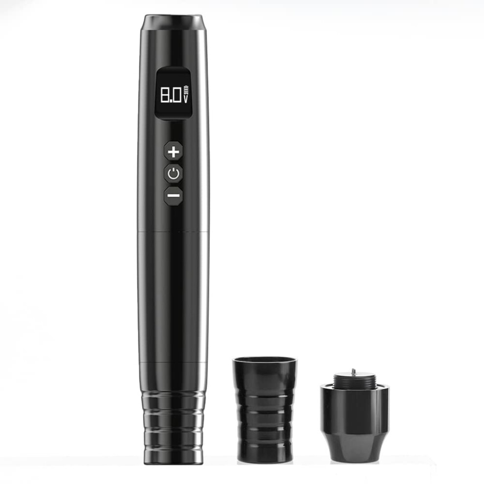 Permanent Makeup Machine Wireless Rotary Tattoo Pen with LED Display 1200mAh for Brows Lips