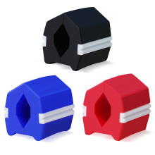 Jaw Exerciser with Custom Fit Mouthpiece and Heatmoldable Bite Strips for Face and Neck Training
