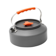 Camping Kettle with Folding Handle Lightweight Outdoor Water Pot for Hiking Picnic Boiling