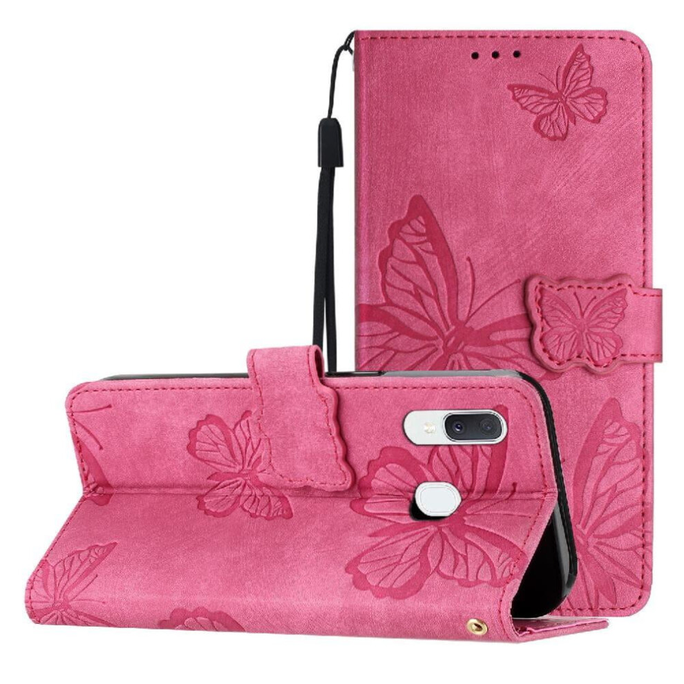 Flip Case For Compatible With Samsung Galaxy A20e Card Slots Holder Butterfly Magnetic Closure Pu Leather Wallet 9164030330399