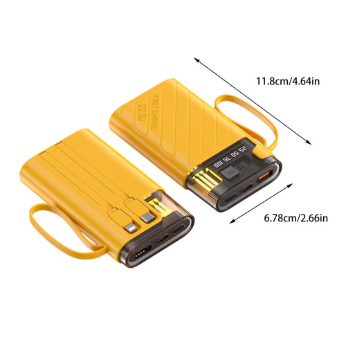 Blateno Το νέο Power Bank με εξαιρετικά γρήγορη φόρτιση διαθέτει ενσωματωμένο καλώδιο 2