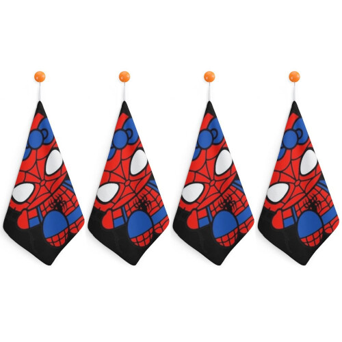 Χειροπετσέτες Spider-Man για το μπάνιο, Βαμβακερές πετσέτες προσώπου απαλές