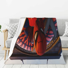 Spider-Man fleece deken, superzachte en knusse plaid, kinderbeddengoed - Superzacht, 152 x 127 cm