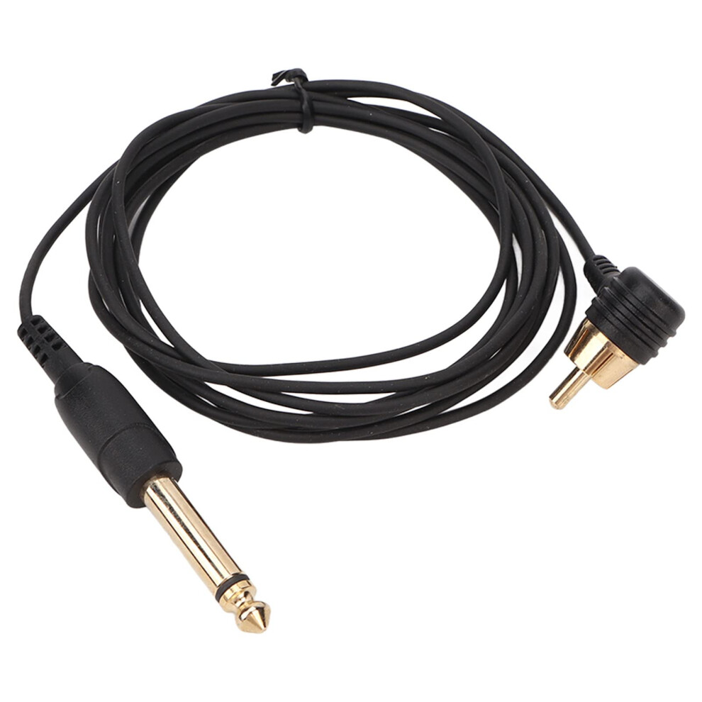 Tattoo Clip Cord 1.88m Durable PVC Cable with Copper Connector and Stable Current Transmission