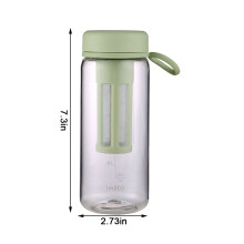 Kiplyki Cyber Deals: 600 ml bärbar kallbryggd kaffekopp, BPA-fri - kompatibel med te och vatten