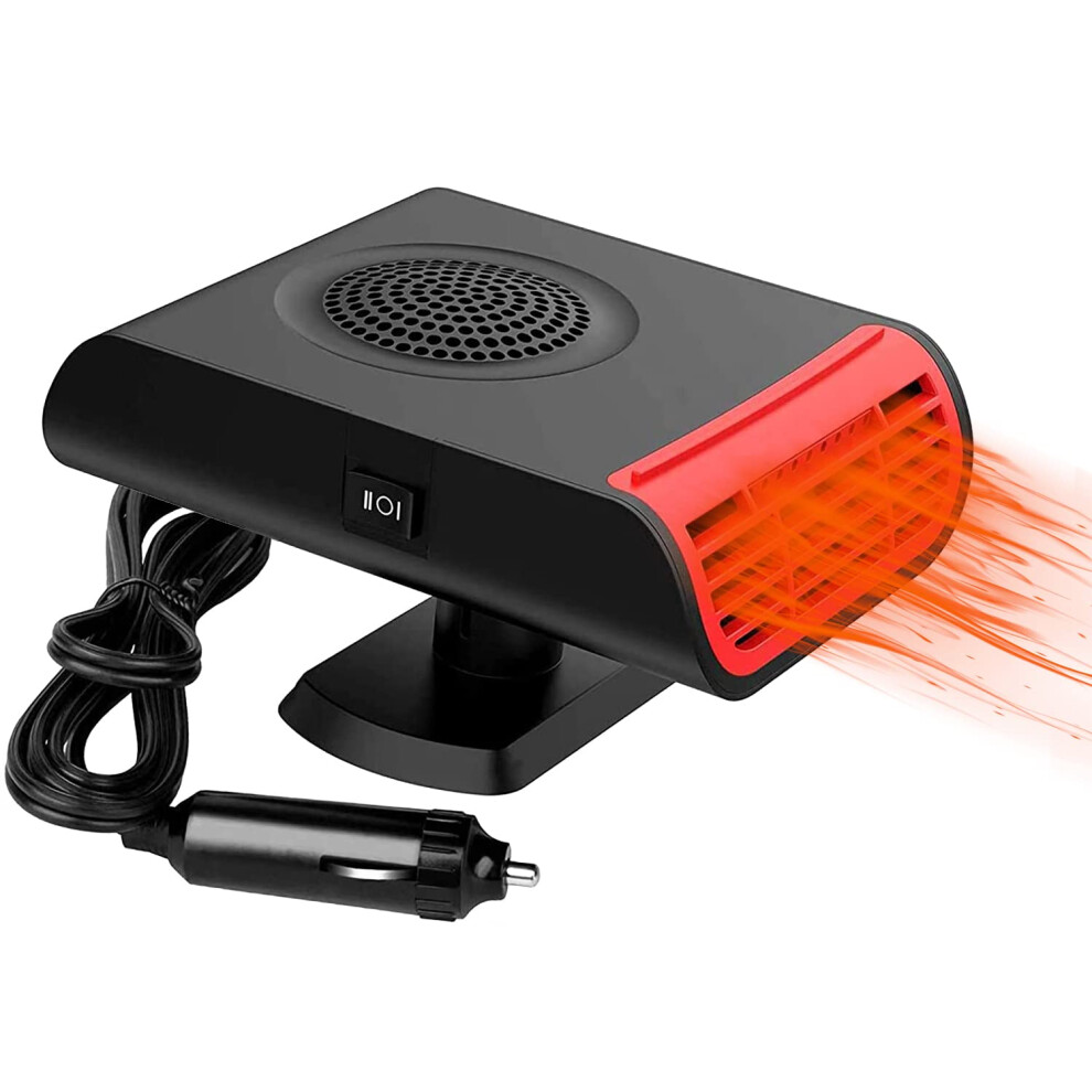 12V Car Heater Defroster With Fast Heating Dual Mode Cooling Fan For Windscreen Demist 9365369905207