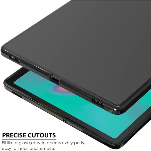 Θήκη Galaxy Tab S5e10.5 2019, Λεπτή Σχεδίαση, Ματ TPU από Καουτσούκ, Μαλακό Δέρμα, 2