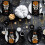 Sm: )e Black Cat Ghost Jack - O- Lantern Halloween Paper Topkins100PCS 4