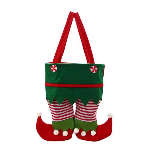Non-woven julfoderväska Barnpresentväska Julgodisväska 1