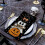 Sm: )e Black Cat Ghost Jack - O- Lantern Halloween Paper Topkins100PCS 3