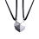 2 collane abbinate magnetiche geometriche creative unisex commemorative significative per lui e per lei, per coppia 1