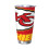 Θερμός από ανοξείδωτο ατσάλι KC Chiefs με θέμα την ομάδα ποδοσφαίρου 20oz με καπάκι και 7