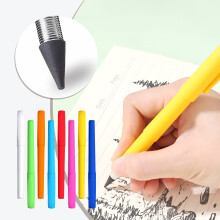 Crayon sans encre (lot de 8), crayon éternel pour une écriture technique illimitée, mine en graphite remplaçable – Idée cadeau et décoration