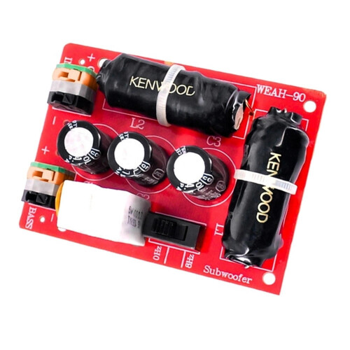 Ηχείο μπάσων 200W40Hz-400Hz Υπογούφερ Διαχωριστής συχνότητας Οικιακός κινηματογράφος
