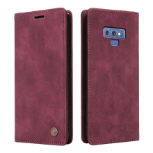 Θήκη Flip Cover για συμβατότητα με Samsung Galaxy Note9, Δερμάτινη θήκη Flip Cover, Απλή