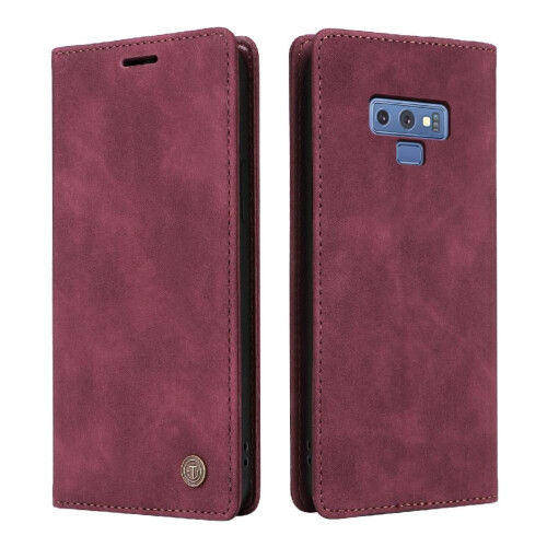 Θήκη Flip Cover για συμβατότητα με Samsung Galaxy Note9, Δερμάτινη θήκη Flip Cover, Απλή