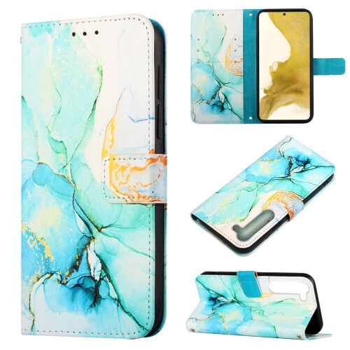 Θήκη για Samsung Galaxy S23Plus5G με βάση από PU δέρμα και σχέδιο από μάρμαρο