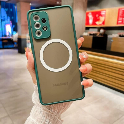 Μαγνητική θήκη Galaxy A53 5G [Συμβατή με Magsafe] Αντιχαρακτική λεπτή θήκη για Samsung Galaxy A53 1