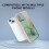 Συμβατό με θήκη iPhone15, λεπτή θήκη τηλεφώνου αντικραδασμική για γυναίκες, 7