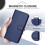 Θήκη Flip για Google Pixel7Premium Δέρμα με Θήκη Κάρτας και Στήριγμα Επιφάνεια από 5