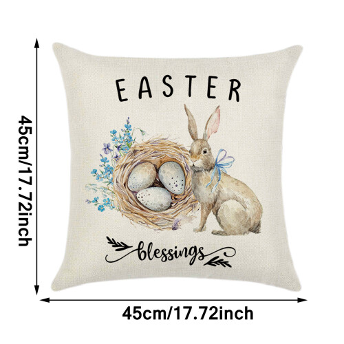 XIUH Home Textile Πασχαλινό μαξιλάρι καναπέ κάλυμμα σπιτιού ημέρας διακόσμηση 2