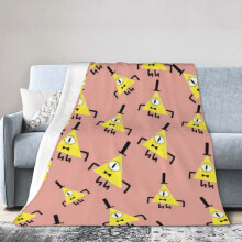 Gravity Falls hoteldeken, anime deken voor op bed, bankdeken, ultrazachte fleece deken voor slaapkamer en woonkamer, 60x50 inch