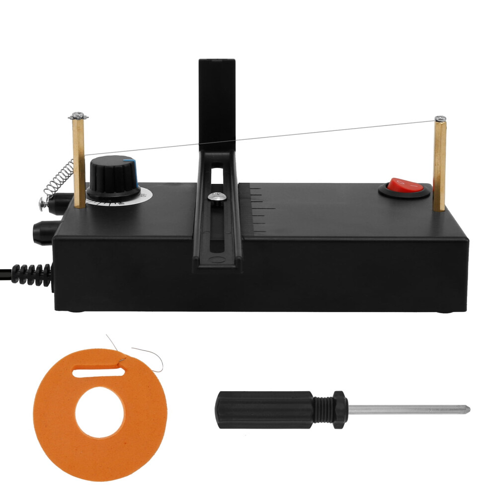 Fuygrcj Hot Ribbon Cutter 100-600 Adjustable Electric Rope Cutter With Screwdriver, Portable Thermal Tool For Braided Ribbon Webbing 9164030589056