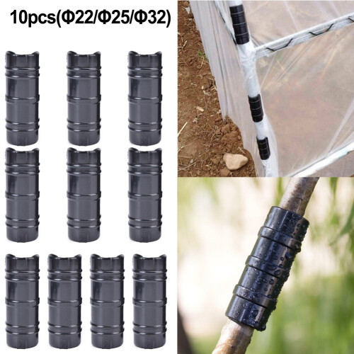GYZEE10-Pack Κιτ σύνδεσης σωλήνων πλαισίου θερμοκηπίου και σφιγκτήρα μεμβράνης 22Mm25Mm32Mm 1