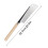 Japanese Pull Saw 9.5", Double Edges 10/17 TPI, Replaceable Blade, Flush Cut Saw, compatible with Sharp and Light Woodworking Tools 3