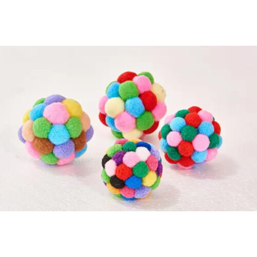 Katzenball mit Glöckchen im Inneren, 2er-Pack 1