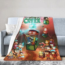 Prikrývky Craig Of The Creek, plyšové cestovné prikrývky, spálňa, obývačka, pohovka, kancelária