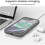 Compatible with iPhone 16 Pro Rubber Cover with Camera Protection Liquid V2 - Grey 5
