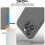 Compatible with iPhone 16 Pro Rubber Cover with Camera Protection Liquid V2 - Grey 4