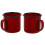 Guangmc2 Farbige Emaille-Teebecher Vintage-Reisebecher 4