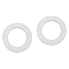 Servierring für Pizza, Soße, Kuchenform, Tortenboden, 2 Stück, Weiß