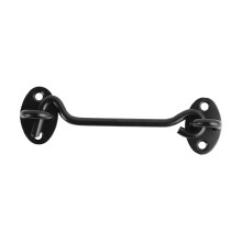 Loquet à crochet et œillet, verrou de porte de grange pour portes coulissantes, portes escamotables, portes de patio, fenêtres, abris de jardin,