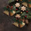 Feestelijke rode en groene kerstbelversiering met rand 3