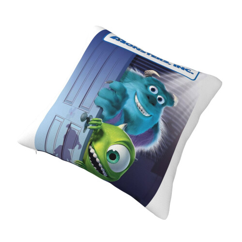 Μαξιλαροθήκη Monsters University Super Soft με Φερμουάρ για Υπνοδωμάτιο, Καναπέ, Καναπέ, Άνετα 2