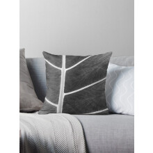 Uma NOVA série de padrões abstratos modernos em preto e branco inspirados na natureza - Capas de almofada decorativas com fotografia de arte, para
