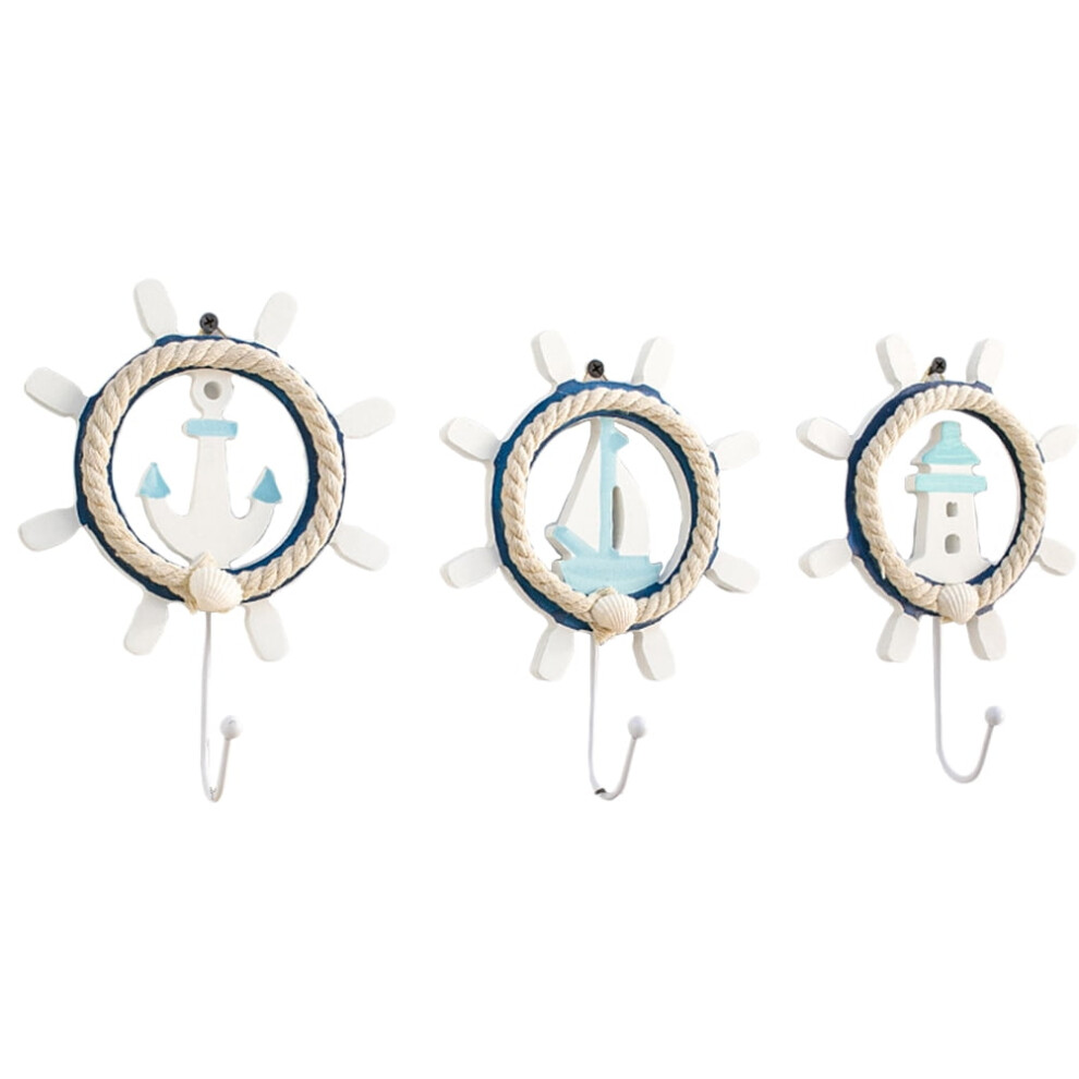 Linaichen Mediterranean Theme Nautical Hooks For Home Decor 9164030728837
