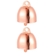 2 Pieces Cow Bell Anti Bear Pendants Livestock Hanging Animal Bells for Sheep Sleigh Iron Cattle Farming