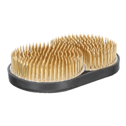 Support à fleurs réutilisable en cuivre, style épingle, lot de 1