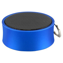 Caixa de Som Bluetooth PAVEOS5.0 Modelo Xadrez com Mini Subwoofer de Aço, Áudio Portátil para Ambientes Externos e Mesa, Azul