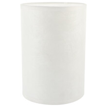 Valcové biele tienidlo pre stolovú/nástennú lampu (E27/E14)