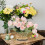 Support à fleurs réutilisable en cuivre, style épingle, lot de 1 5