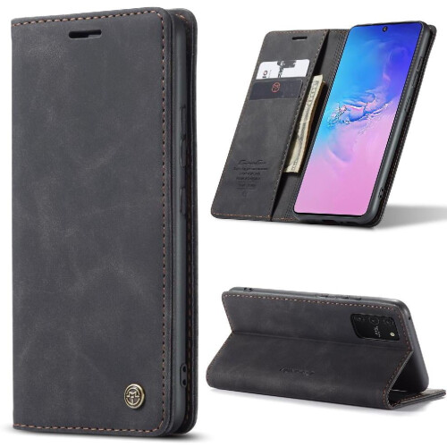 Θήκη Flip Συμβατή με Samsung Galaxy Note10Lite, Vintage Δερμάτινη Θήκη Πορτοφολιού PU με Θήκη 1